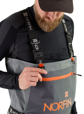 Вейдерси Norfin Pilot Stockingfoot Gray р.M (83329-02M)