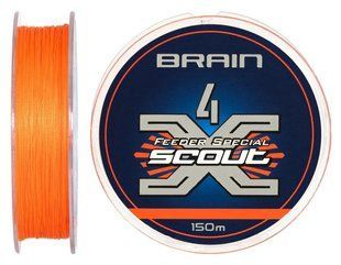 Шнур Brain Scout 4X 150м/0.080мм/4.4кг (1858-55-33)