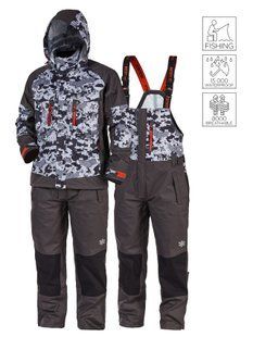 Костюм Norfin Pro Dry 3 camo р.S (514501-S)
