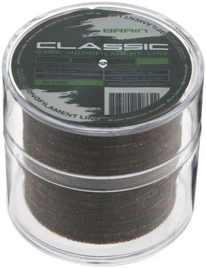 Волосінь Brain Classic Carp Line 600м/0.25мм/15lb/6.6кг (1858-81-17)