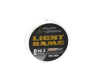 Шнур Azura X-Game Light Game X8 150м/0.094мм/#0.3/2.7кг/6lb (XL8-03)