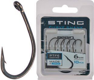 Крючок Brain Sting Curve Shank #4 (1858-80-72)