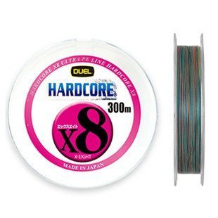 Шнур Duel Hardcore 8X 300м/16кг/0.24мм; #2.0 (H3266N-5CBL)