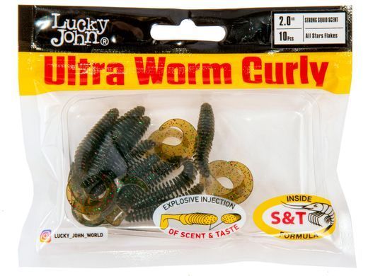 Силікон Lucky John Ultra Worm 2"/PA03 (140198-PA03)