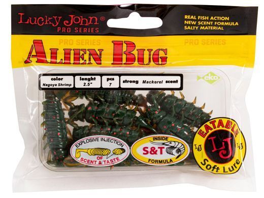 Силікон Lucky John Alien Bug 2.5"/085 (140165-085)