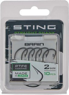 Крючок Brain Sting Straight Shank #2 (1858-80-69)