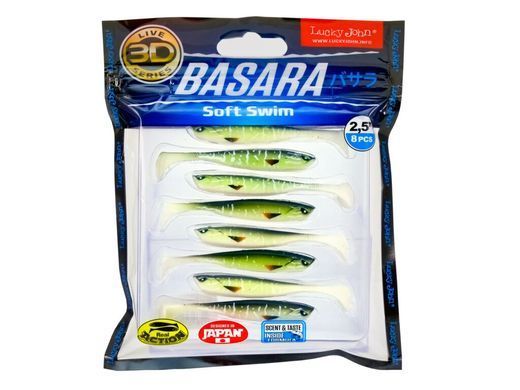 Силікон Lucky John Basara 2.5"/PG11 (140402-PG11)