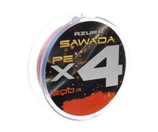 Шнур Azura '25 Sawada 4X 200м/0.074мм; #0.2 (S4-02)