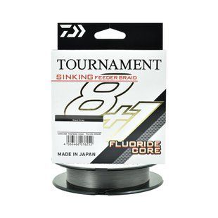 Шнур Daiwa Tournaмent Sinking Feeder Braid 8+1 135м/9.4кг/0.12мм (12785-012)