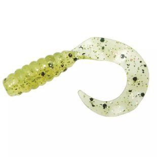 Силікон ZMAN Grubz 2.5" #Chartreuse Sparkle (GRUBZ25-233PK8/2126099)