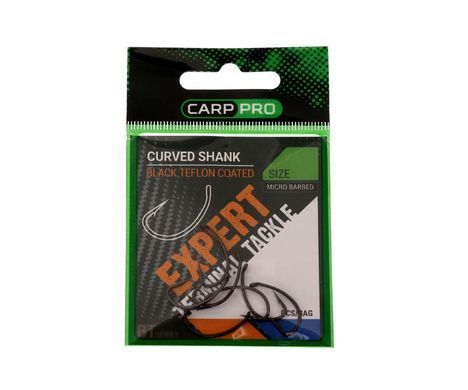 Гачки Carp Pro Curved Shank BT Series №4 (CPCSHT4)