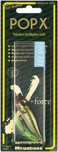 Воблер Megabass PopX F 6.4см/7г/#FA Bass (2911-01-22)