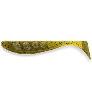 Силікон FishUp Wizzle Shad 5" #074 /Green Pumpkin Seed (10089117)