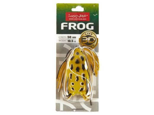 Силікон Lucky John Frog 2"/10.5г/001 (140400-001)