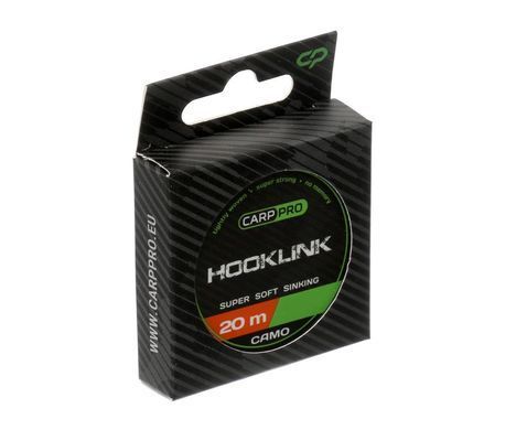 Поводковий матеріал Carp Pro Sinking Hooklink Camo 20м 10lb (CP4110-010)