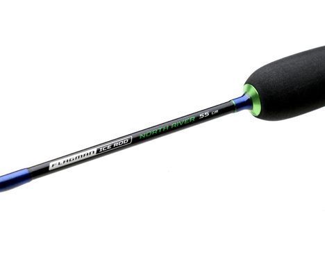 Вудка Flagman Ice "North River" black 55см (FNR1012-55)
