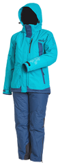 Костюм жіночий зимовий мембранний Norfin Snowflake 2 (блакитний) розмір XS